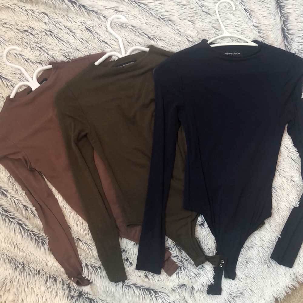 3-Piece Naked Wardrobe Bodysuit Set